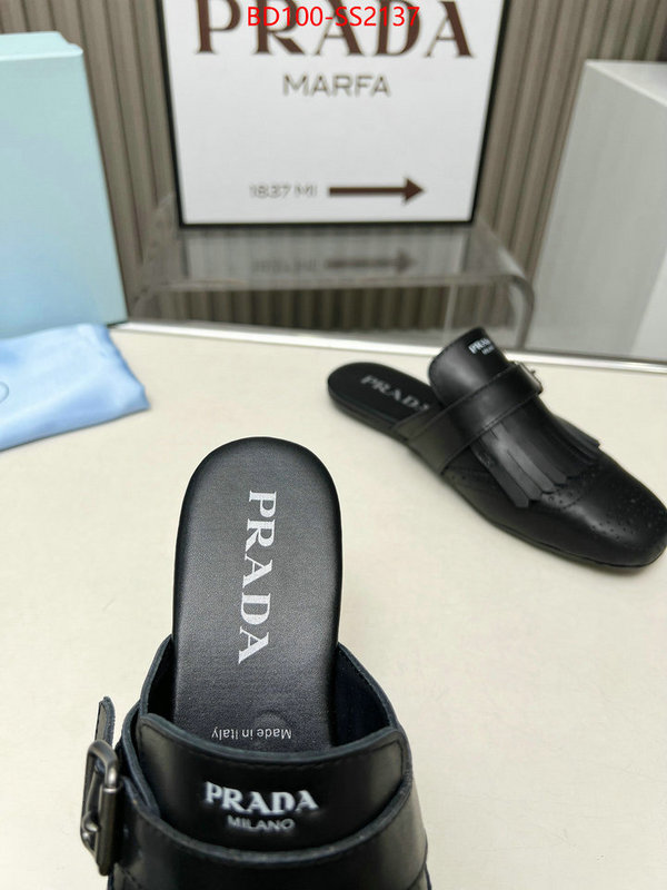 Women Shoes-Prada high quality aaaaa replica ID: SS2137 $: 100USD