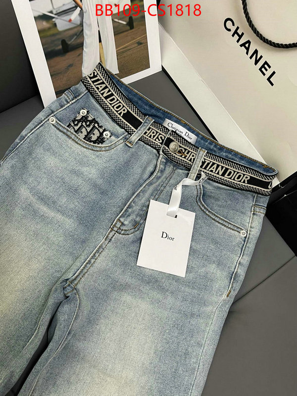 Clothing-Dior designer replica ID: CS1818 $: 109USD