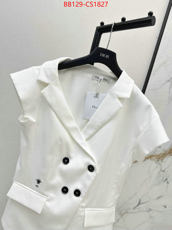 Clothing-Dior counter quality ID: CS1827 $: 129USD