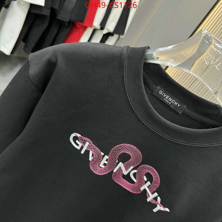 Clothing-Givenchy where can i find ID: CS1126 $: 49USD