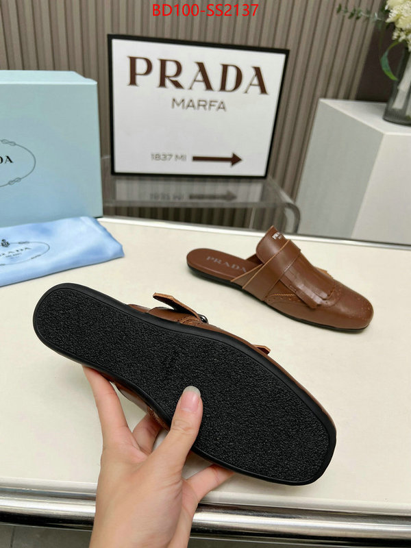 Women Shoes-Prada high quality aaaaa replica ID: SS2137 $: 100USD