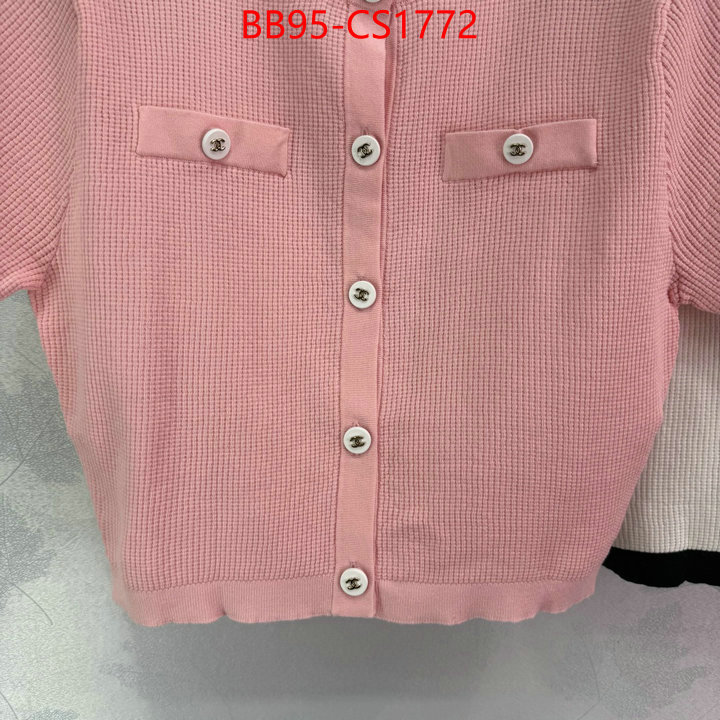 Clothing-Chanel the best quality replica ID: CS1772 $: 95USD