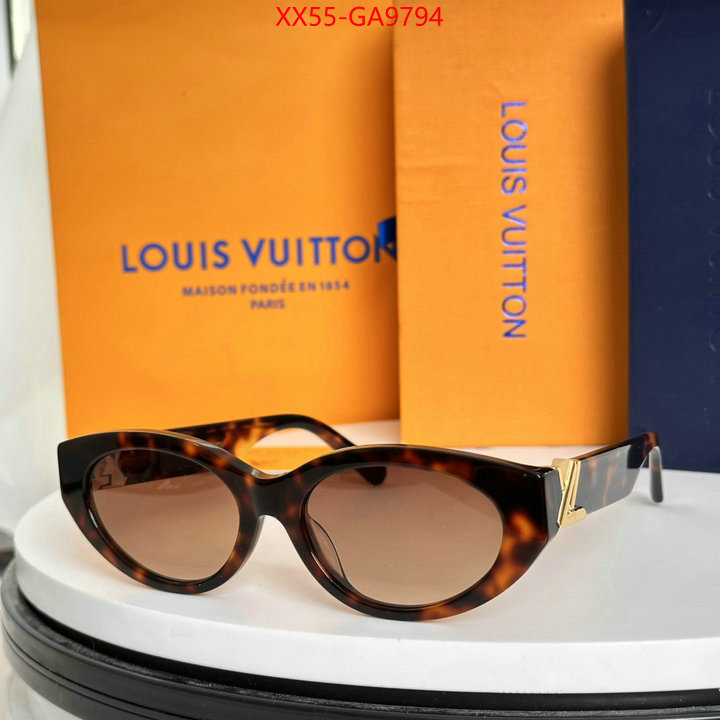 Glasses-LV buy high-quality fake ID: GA9794 $: 55USD