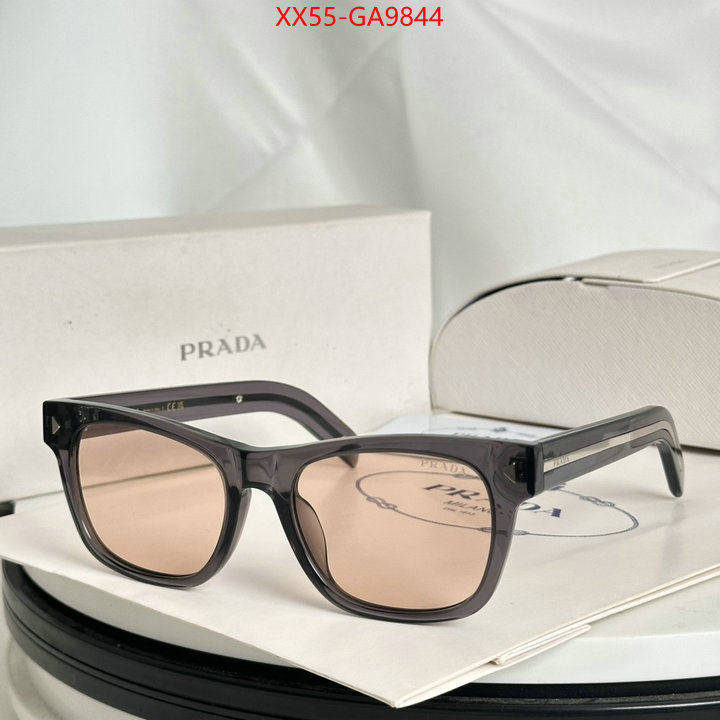 Glasses-Prada what is a counter quality ID: GA9844 $: 55USD