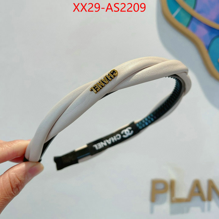 Hair band-Chanel cheap wholesale ID: AS2209 $: 29USD