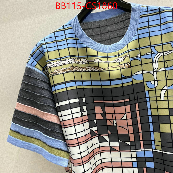 Clothing-Hermes top fake designer ID: CS1860 $: 115USD