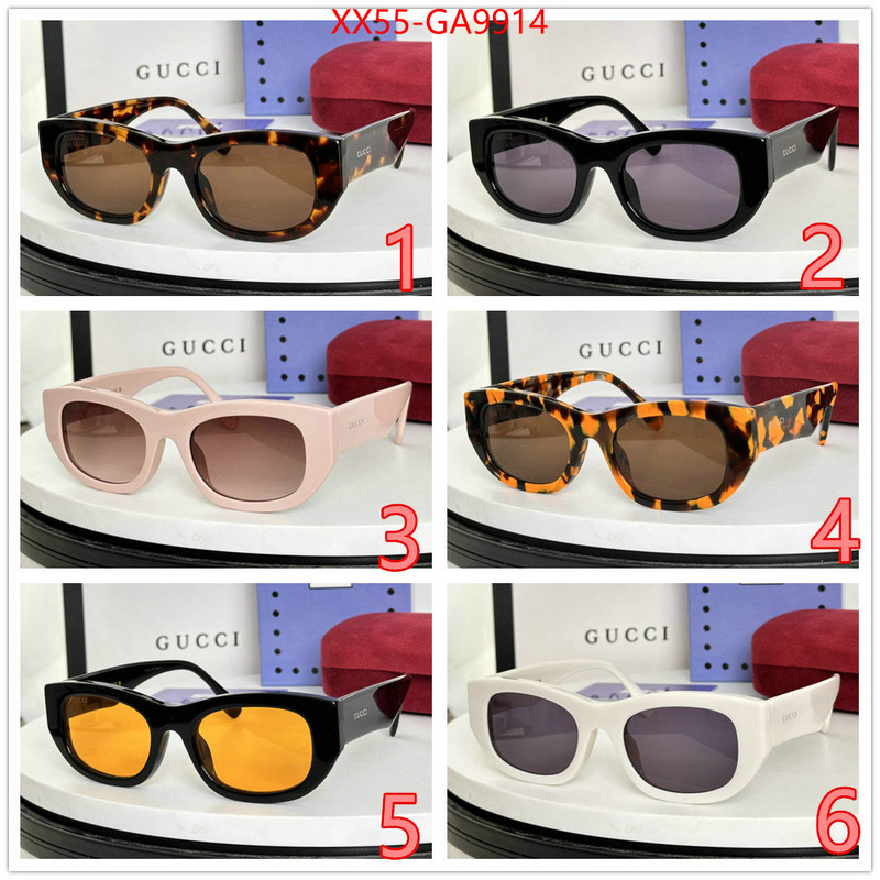 Glasses-Gucci best website for replica ID: GA9914 $: 55USD