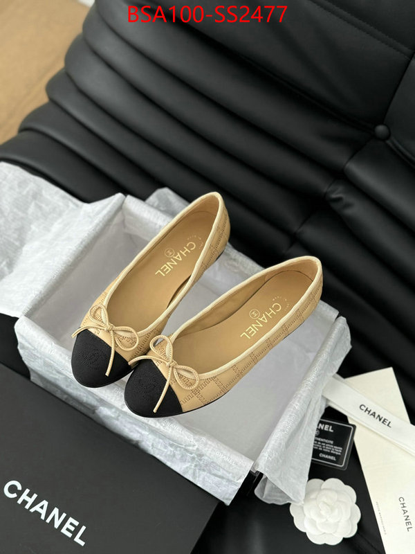 Women Shoes-Chanel perfect quality designer replica ID: SS2477 $: 100USD