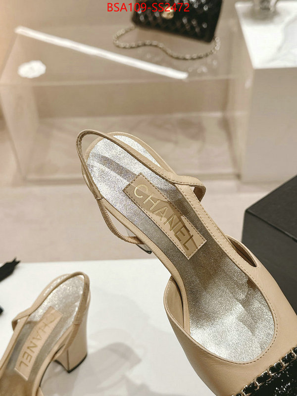 Women Shoes-Chanel designer wholesale replica ID: SS2472 $: 109USD