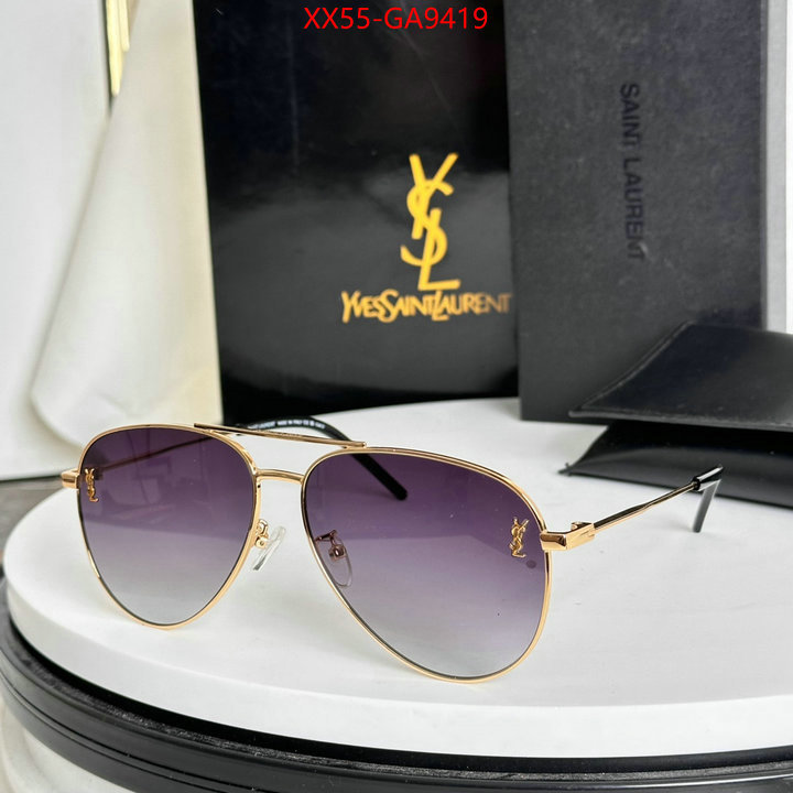 Glasses-YSL what 1:1 replica ID: GA9419 $: 55USD