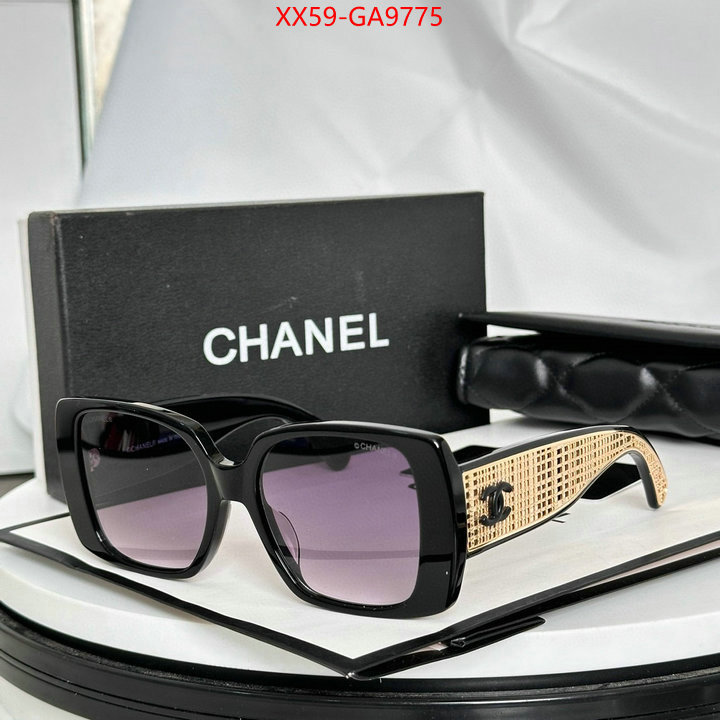 Glasses-Chanel designer 1:1 replica ID: GA9775 $: 59USD