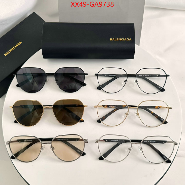 Glasses-Balenciaga where should i buy to receive ID: GA9738 $: 49USD