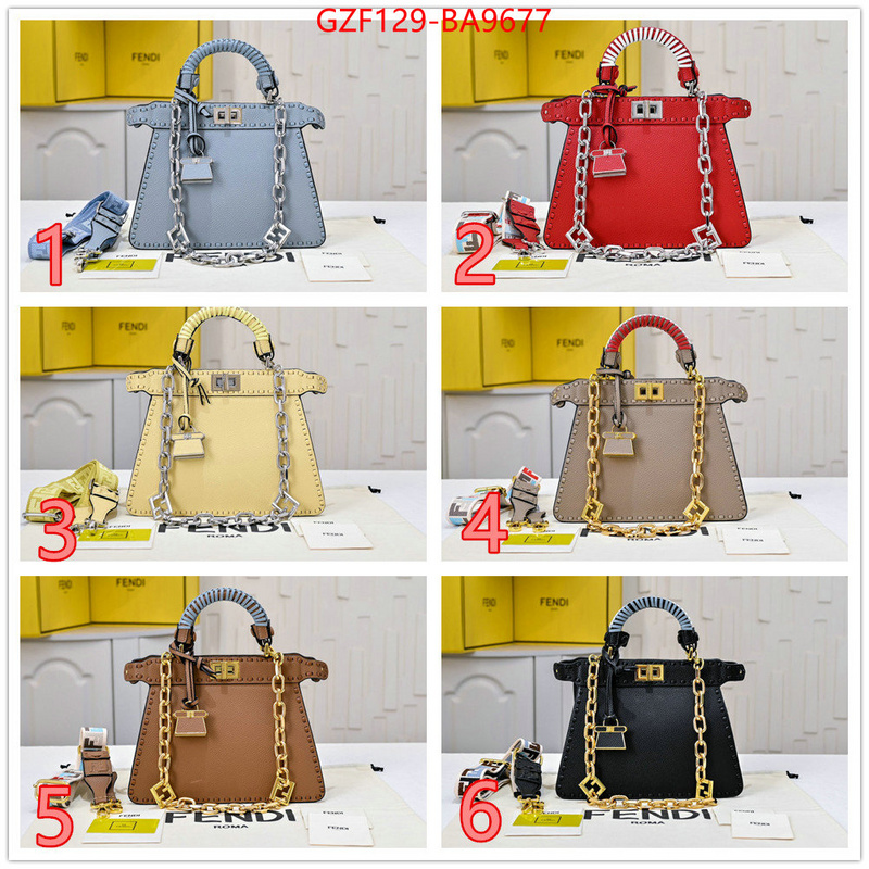 Fendi Bags(4A)-Peekaboo only sell high-quality ID: BA9677 $: 129USD,