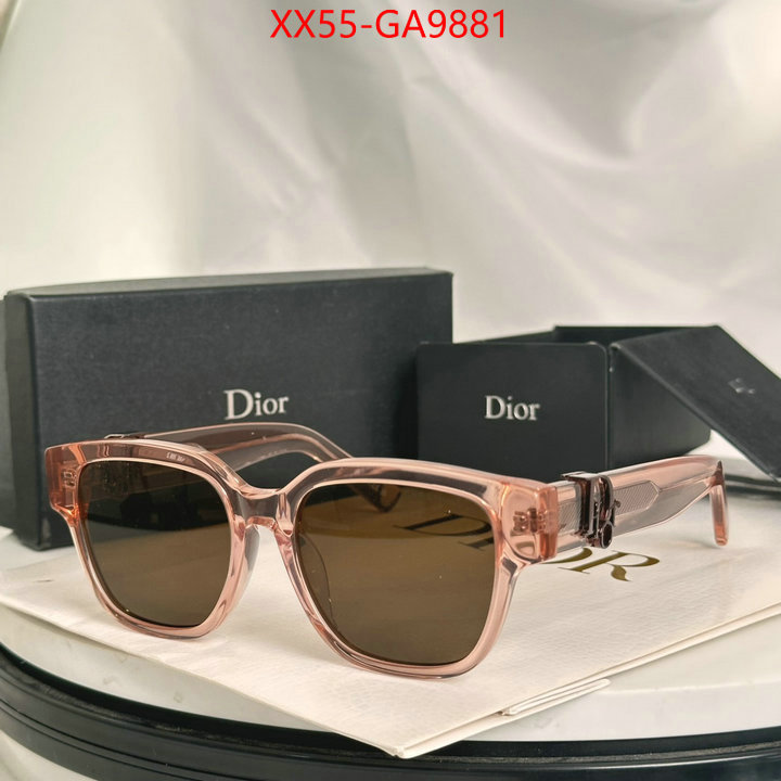 Glasses-Dior is it ok to buy ID: GA9881 $: 55USD