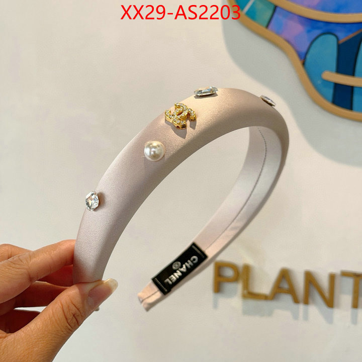 Hair band-Chanel new ID: AS2203 $: 29USD