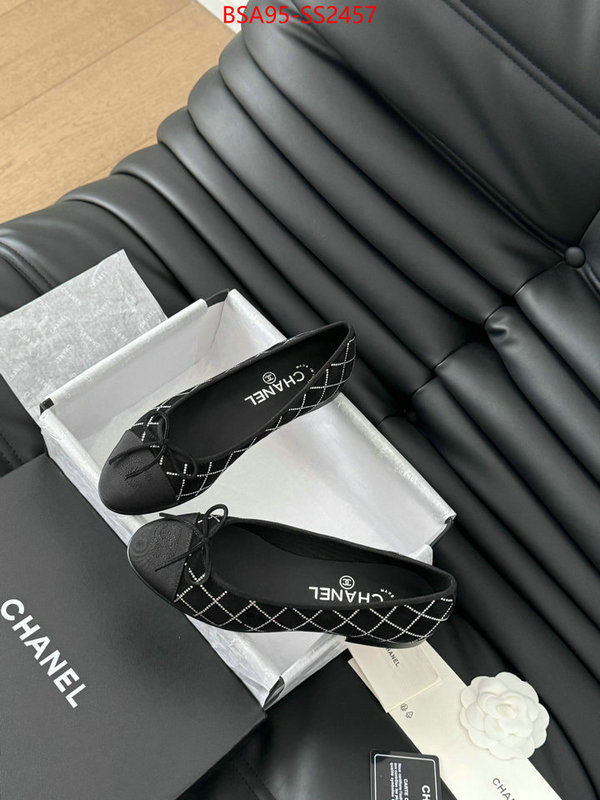 Women Shoes-Chanel buy 2024 replica ID: SS2457 $: 95USD