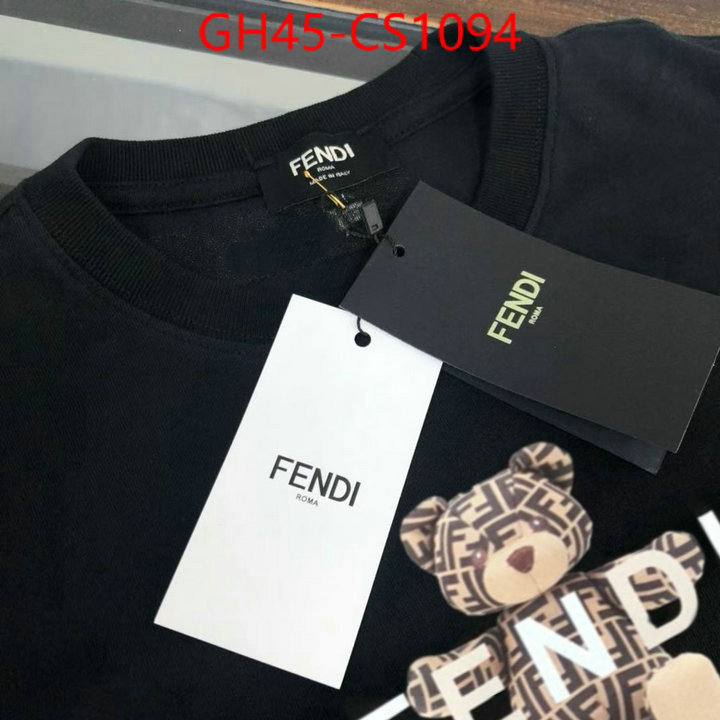 Clothing-Fendi buy luxury 2024 ID: CS1094 $: 45USD