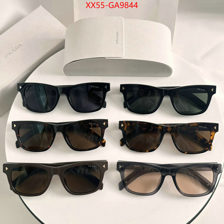 Glasses-Prada what is a counter quality ID: GA9844 $: 55USD