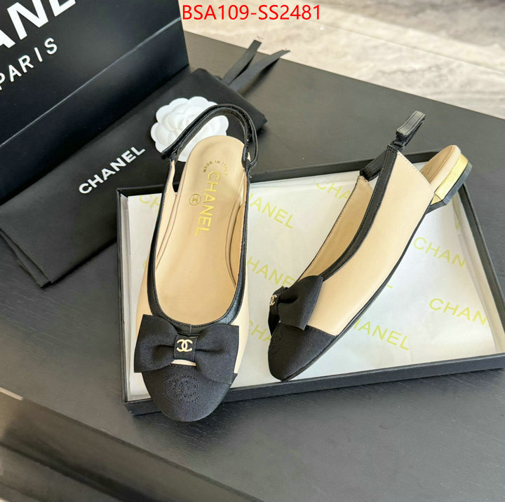 Women Shoes-Chanel unsurpassed quality ID: SS2481 $: 109USD