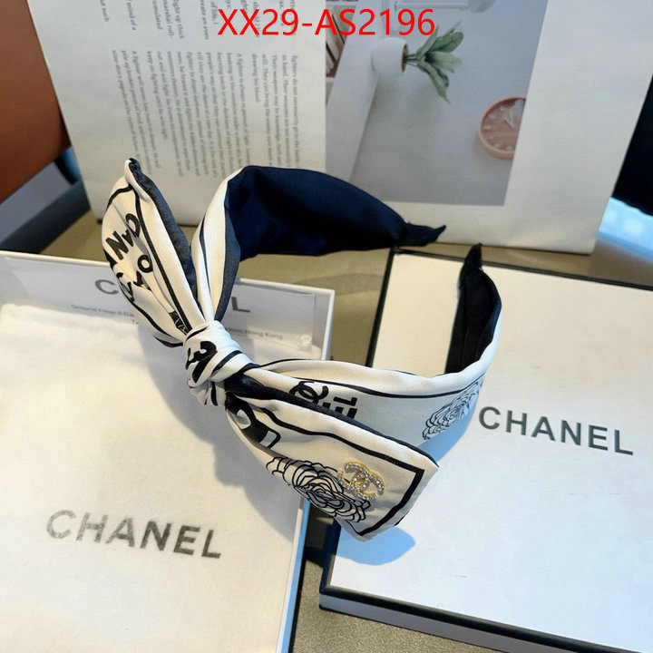 Hair band-Chanel top quality fake ID: AS2196 $: 29USD