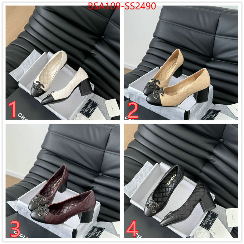 Women Shoes-Chanel buy 2024 replica ID: SS2490 $: 109USD