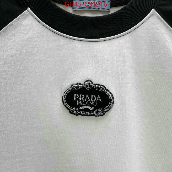 Clothing-Prada buy high quality cheap hot replica ID: CS1216 $: 45USD