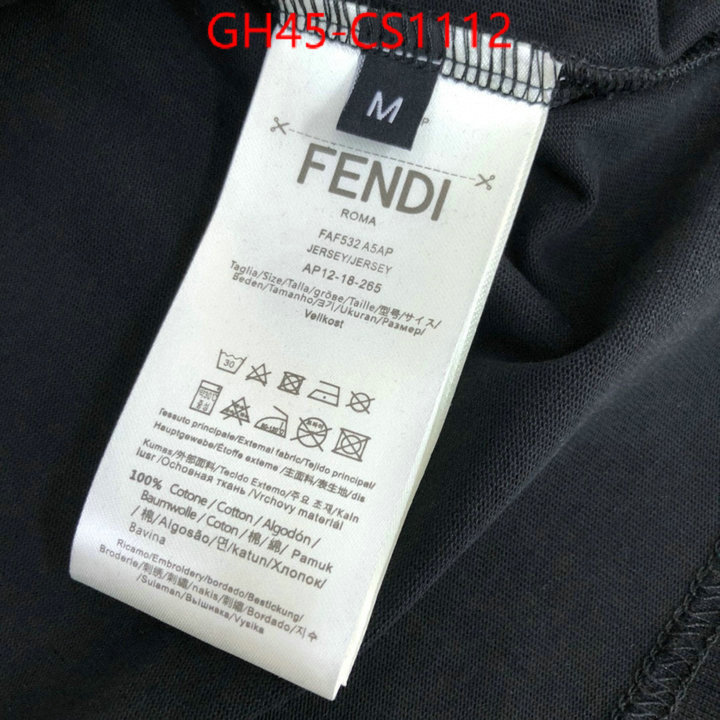 Clothing-Fendi are you looking for ID: CS1112 $: 45USD