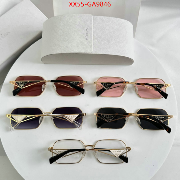 Glasses-Prada aaaaa+ quality replica ID: GA9846 $: 55USD