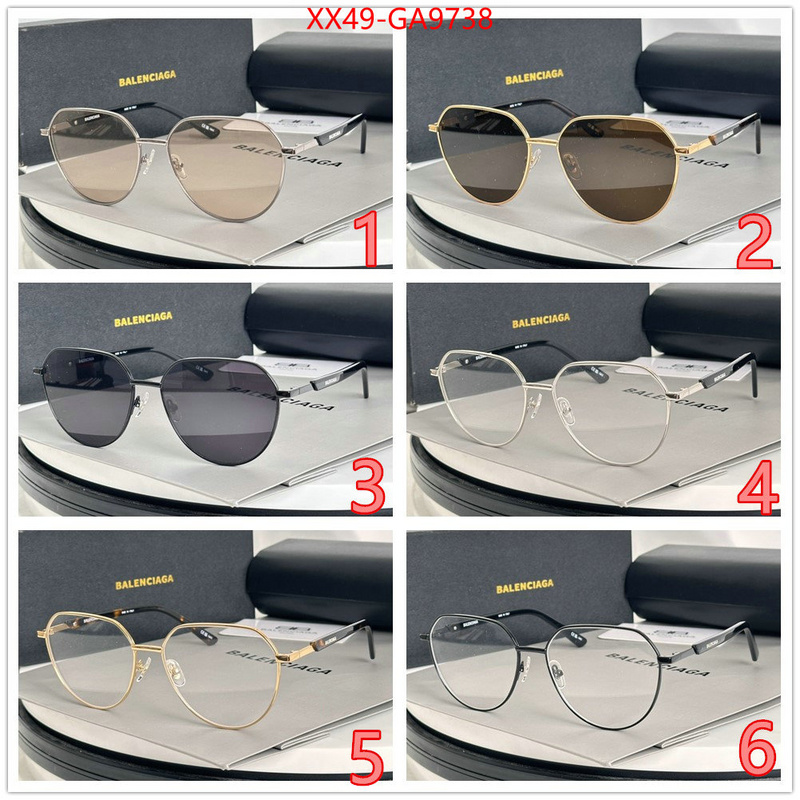 Glasses-Balenciaga where should i buy to receive ID: GA9738 $: 49USD