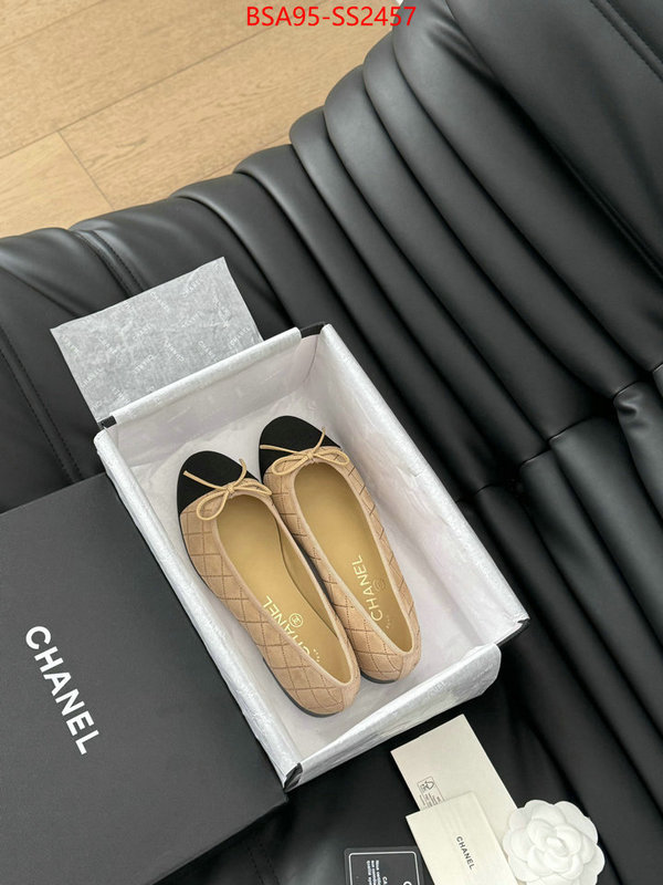 Women Shoes-Chanel buy 2024 replica ID: SS2457 $: 95USD