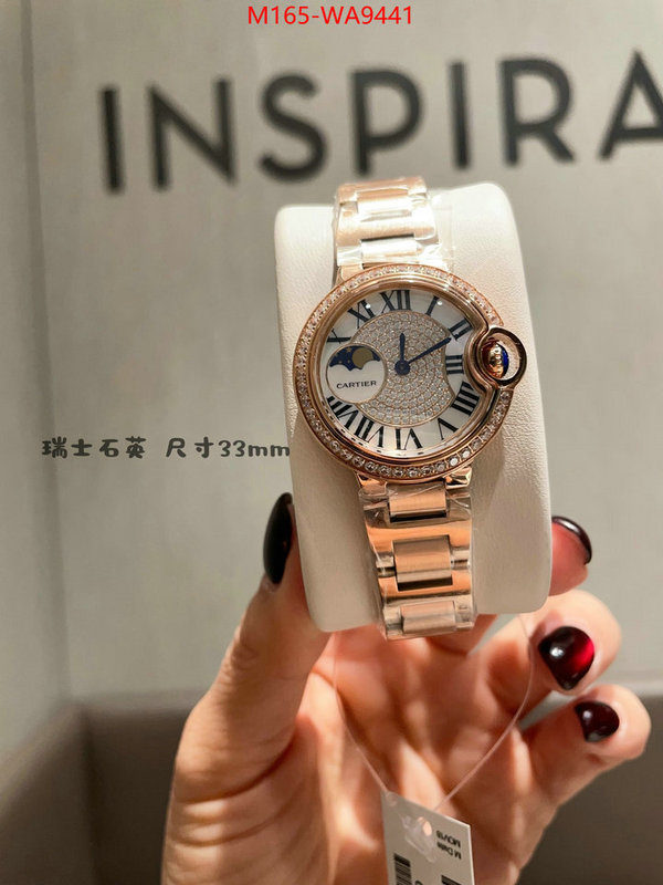 Watch(4A)-Cartier is it illegal to buy dupe ID: WA9441 $: 165USD