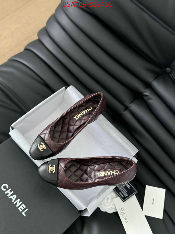 Women Shoes-Chanel 2024 aaaaa replica customize ID: SS2466 $: 109USD