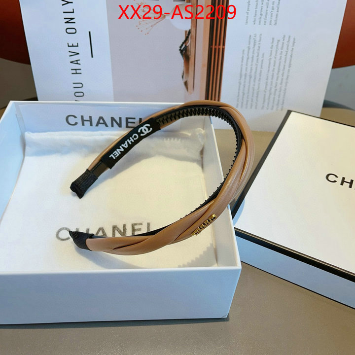 Hair band-Chanel cheap wholesale ID: AS2209 $: 29USD