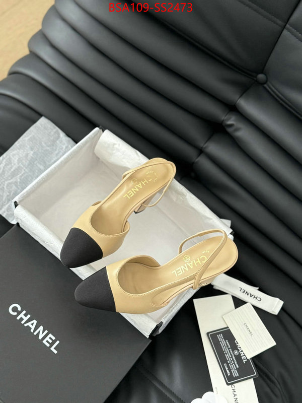 Women Shoes-Chanel high quality 1:1 replica ID: SS2473 $: 109USD