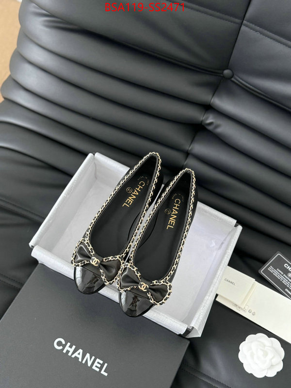 Women Shoes-Chanel high quality 1:1 replica ID: SS2471 $: 119USD