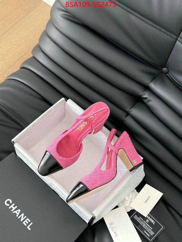 Women Shoes-Chanel high quality 1:1 replica ID: SS2473 $: 109USD