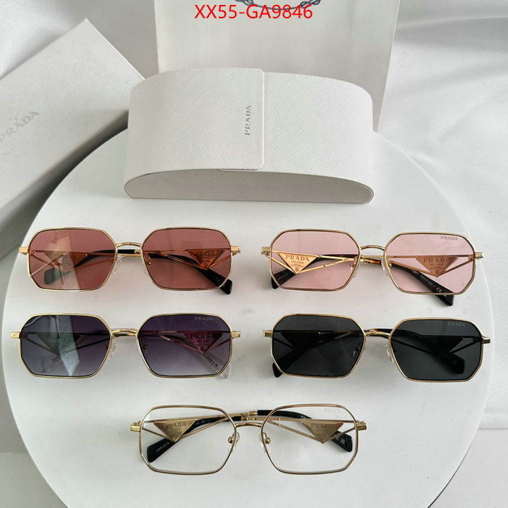 Glasses-Prada aaaaa+ quality replica ID: GA9846 $: 55USD