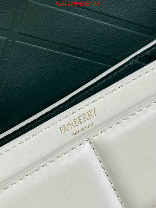 Burberry Bags(TOP)-Crossbody- 2024 aaaaa replica customize ID: BA9183 $: 249USD,