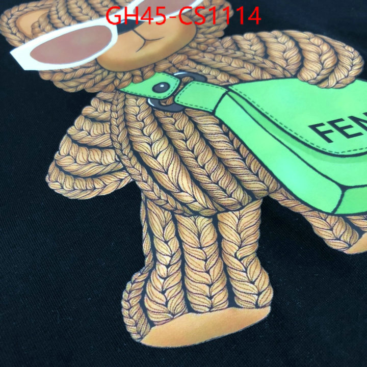 Clothing-Fendi wholesale 2024 replica ID: CS1114 $: 45USD