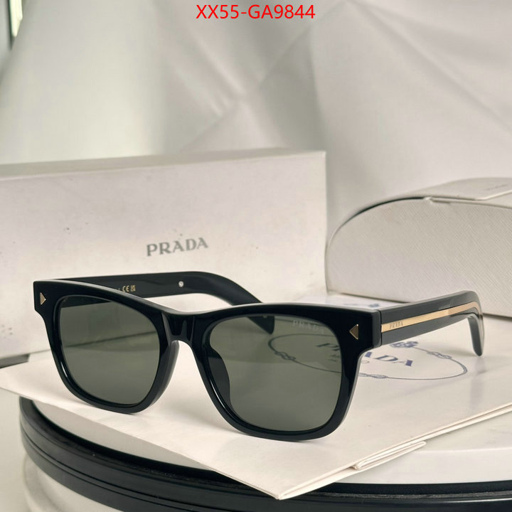 Glasses-Prada what is a counter quality ID: GA9844 $: 55USD