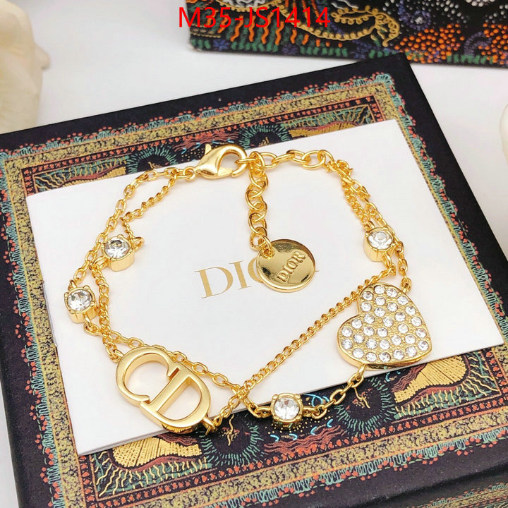 Jewelry-Dior how to buy replica shop ID: JS1414 $: 35USD