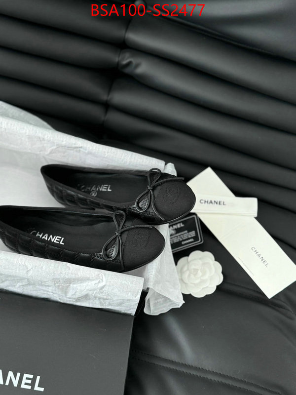 Women Shoes-Chanel perfect quality designer replica ID: SS2477 $: 100USD