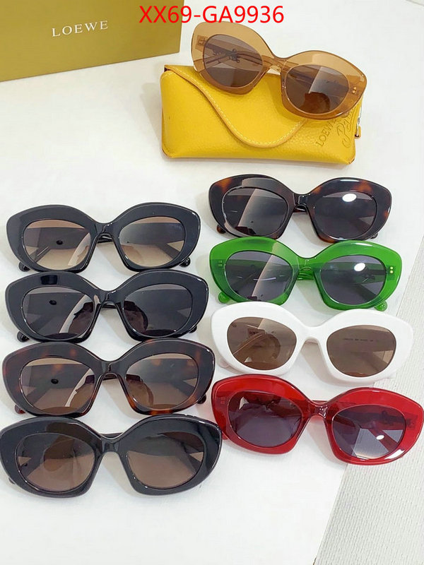 Glasses-Loewe top quality fake ID: GA9936 $: 69USD