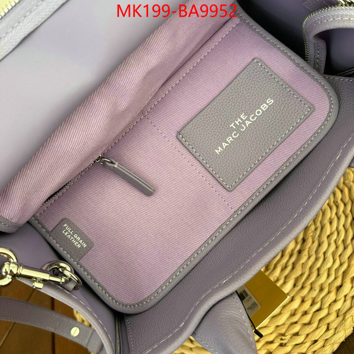 Marc Jacobs Bags(TOP)-Handbag- 1:1 ID: BA9952 $: 199USD,