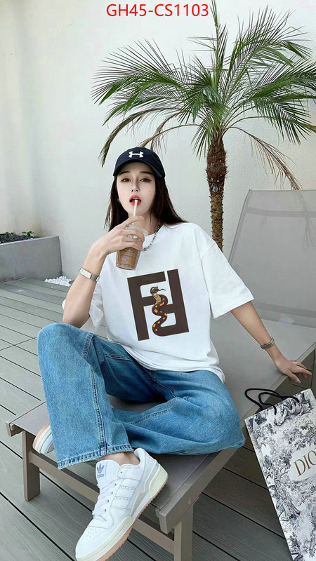 Clothing-Fendi designer ID: CS1103 $: 45USD