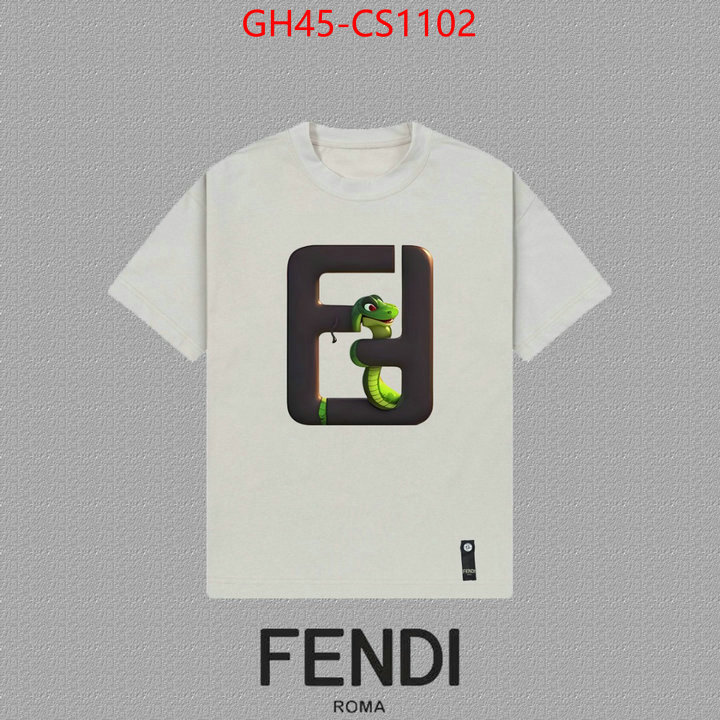 Clothing-Fendi china sale ID: CS1102 $: 45USD