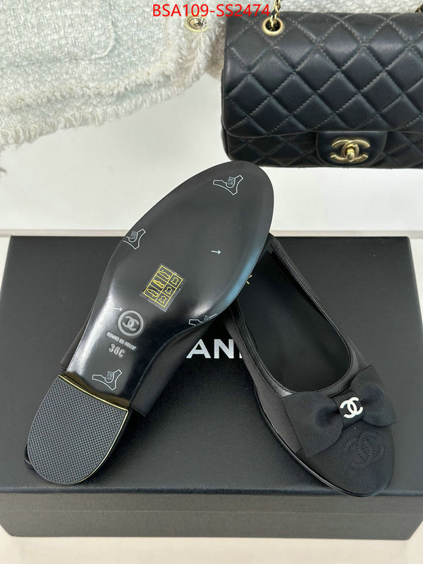 Women Shoes-Chanel brand designer replica ID: SS2474 $: 109USD