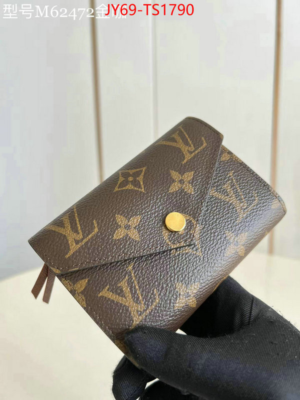 LV Bags(TOP)-Wallet online china ID: TS1790 $: 69USD,