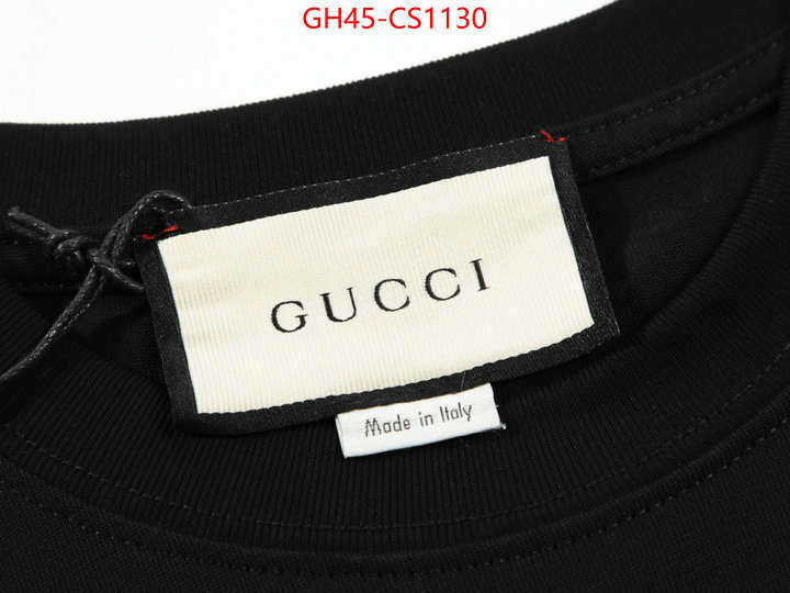 Clothing-Gucci store ID: CS1130 $: 45USD