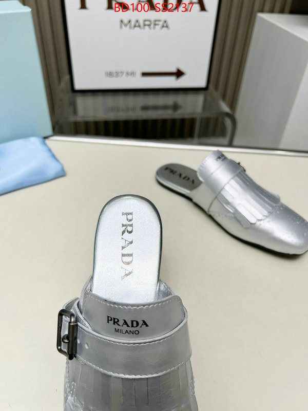 Women Shoes-Prada high quality aaaaa replica ID: SS2137 $: 100USD